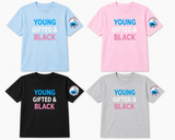 Jack and Jill Young Gifted & Black Tee - Youth