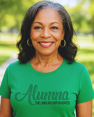 Links Alumna Rhinestone Tee