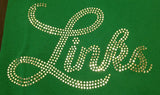 Links Rhinestone Tee