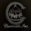 Carrousels Logo Short Sleeve Tee - Clear Rhinestone