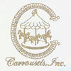 Carrousels Logo Short Sleeve Tee - Gold Rhinestone