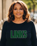 Links Sequin Sweatshirt