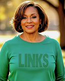 Links Sequin Sweatshirt