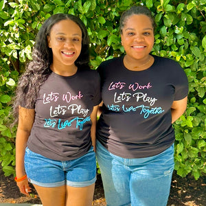 Jack and Jill Let's Work Let's Play Tee - Teen