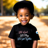 Jack and Jill Let's Work Let's Play Tee - Toddler