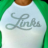 Links Rhinestone Tee