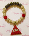 Delta Sigma Theta Delta Symbol Bracelet