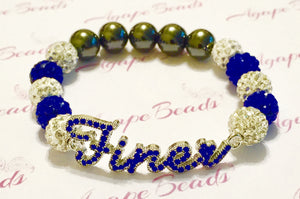 Zeta Phi Beta Finer Bracelet