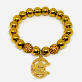 Gold Carrousels Logo Bracelet