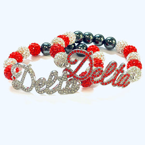 Delta Sigma Theta Delta Bracelet
