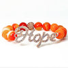 Hope Bracelet - Orange