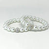 Jack and Jill White Pearl Bracelet Set