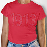 Delta Sigma Theta 1913 Rhinestone Tee