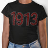 Delta Sigma Theta 1913 Rhinestone Tee