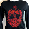 Delta Sigma Theta Crest Long Sleeve Tee